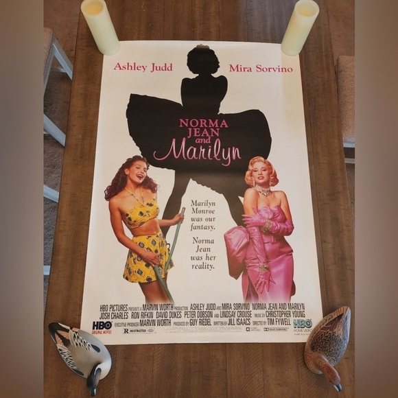 Other - Norma Jean and Marilyn 1996 movie poster 27x40